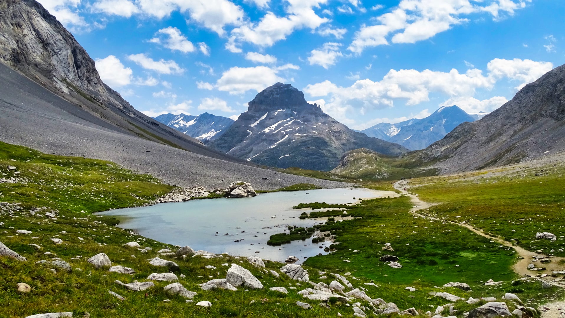 Le lac de la vanoise Randonnée massif de la Vanoise