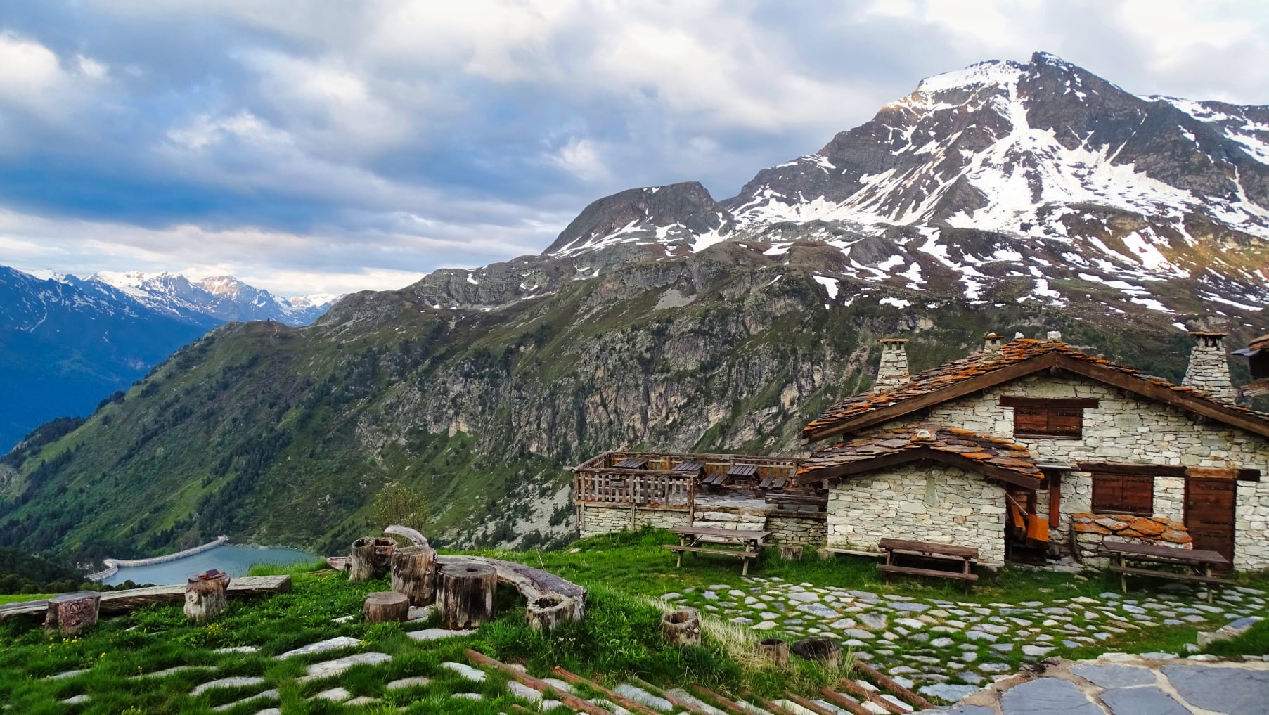 refuge de la Fournache en Vanoise
