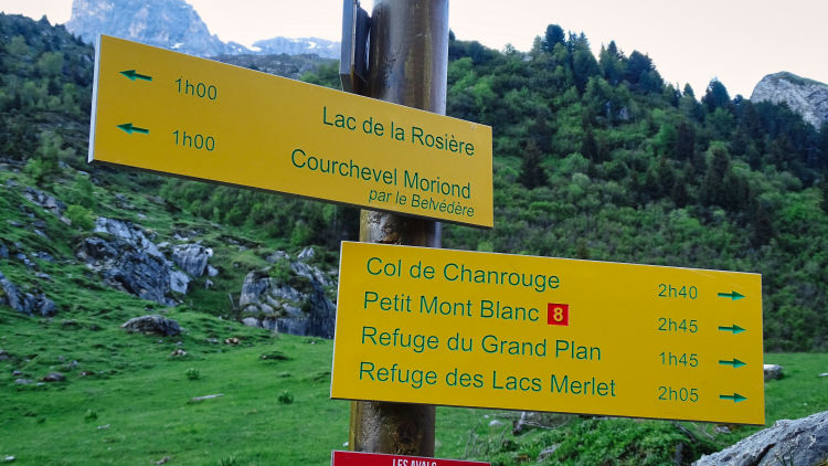 Randonnée au refuge des lacs Merlet en Vanoise