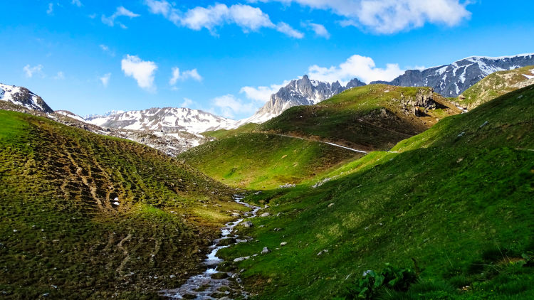 Randonnée au refuge des lacs Merlet en Vanoise