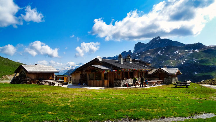 Refuge du Grand Plan randonnée en Vanoise