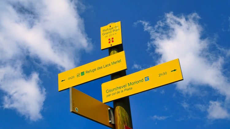 Randonnée au refuge des lacs Merlet en Vanoise