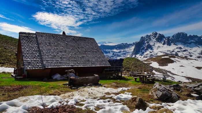 refuge de la Fournache en Vanoise