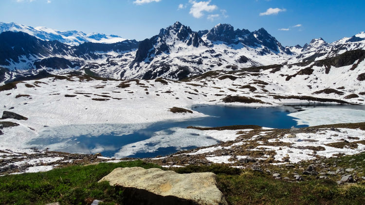 Randonnée au refuge des lacs Merlet en Vanoise