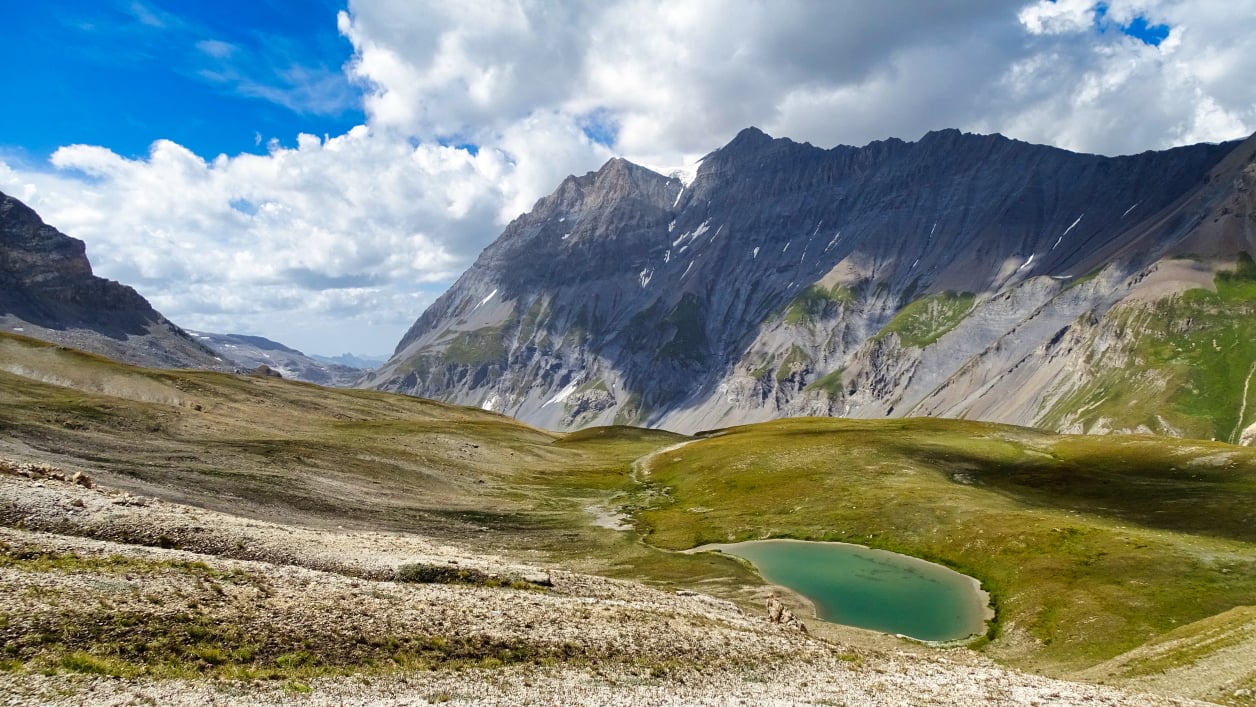 Le lac de la leisse Dessus randonnée en Vanoise
