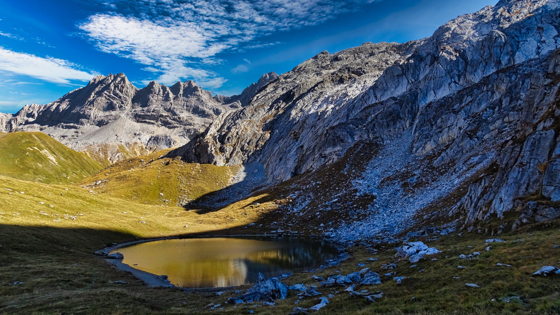 Le lac de Chanrouge  Randonnée massif de la Vanoise