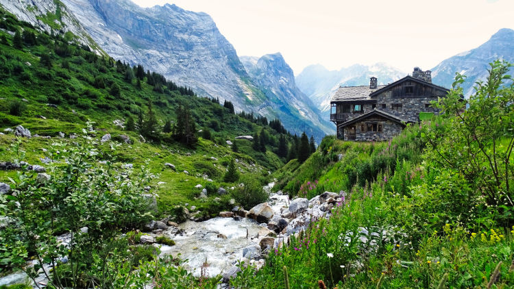 refuge de la Fournache en Vanoise